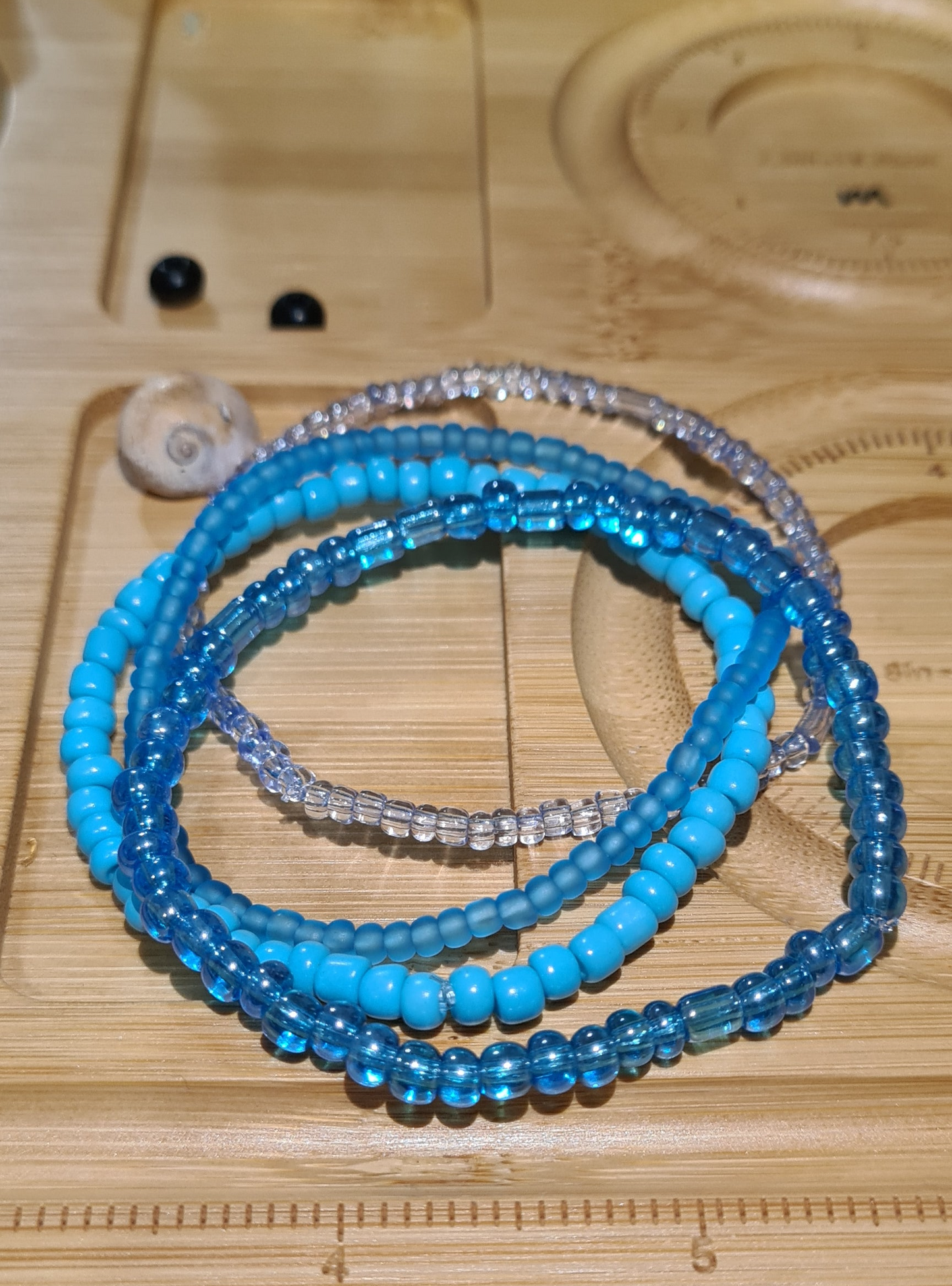 Blue Set of 4 bracelets