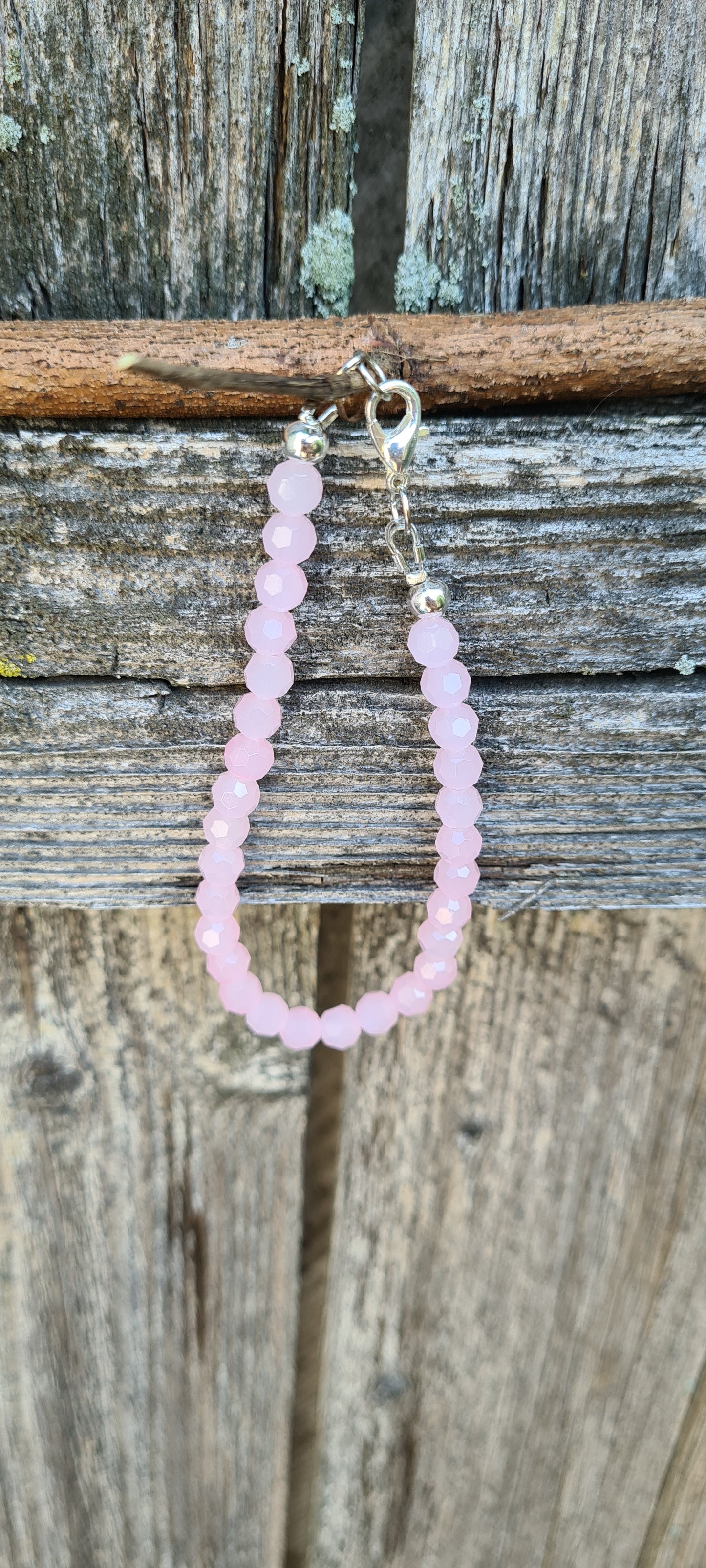 Pink dyed