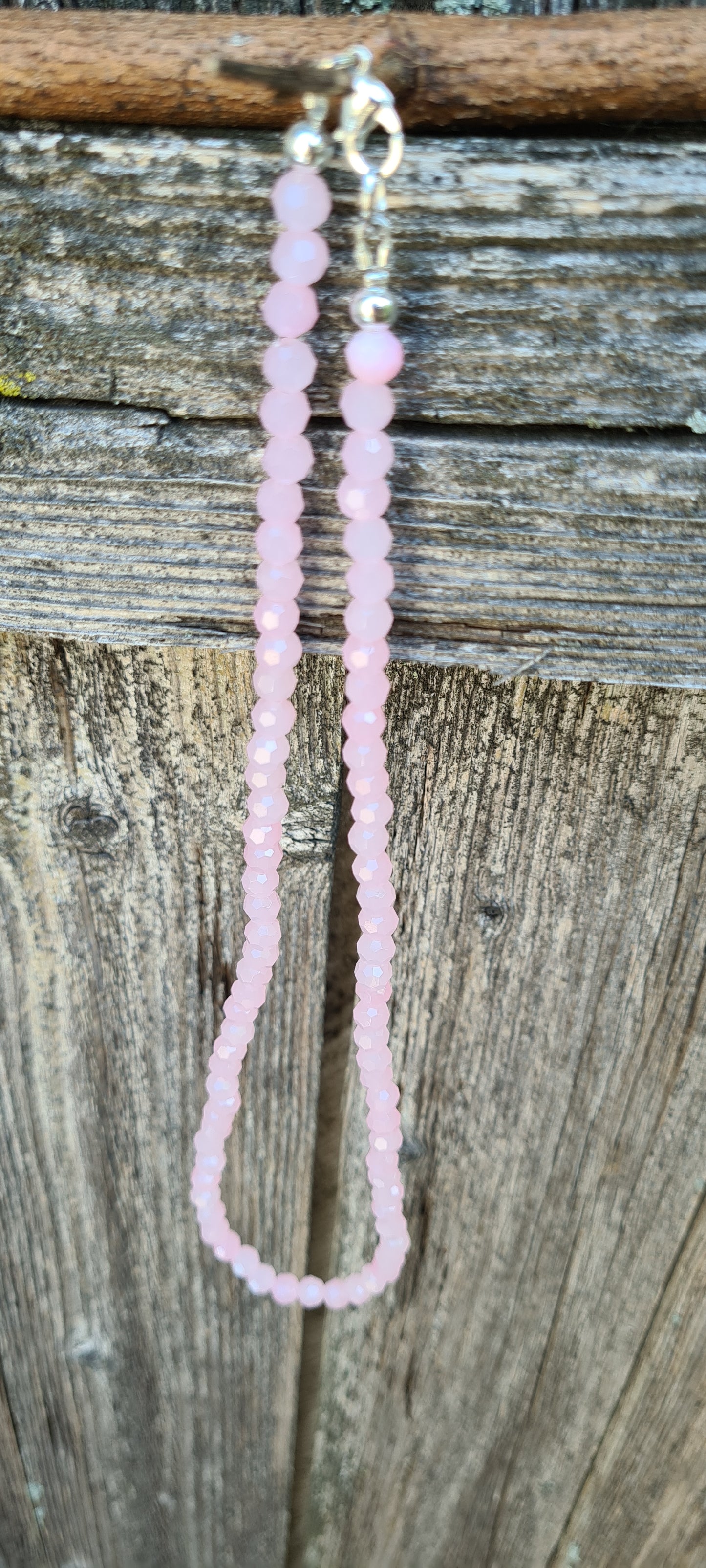 Pink dyed Necklace